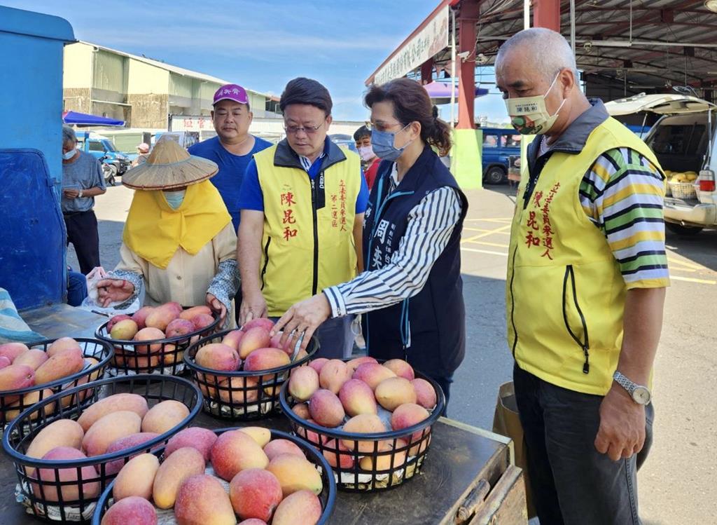 南市立委參選人陳昆和   以行動力挺在地果農