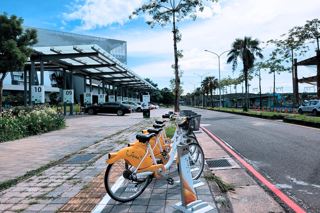 看好沙崙智慧綠能科學城人潮 YouBike在臺南沙崙設置第三站