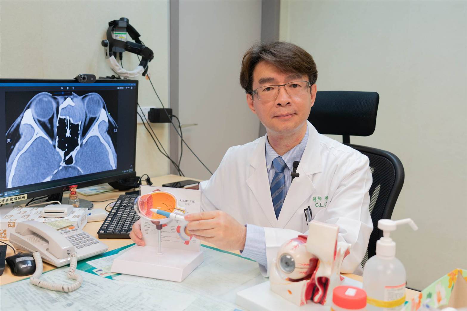 嘉義長庚醫院導入新式的舒眠鎮靜麻醉技術  用於白內障手術病患滿意度相當高