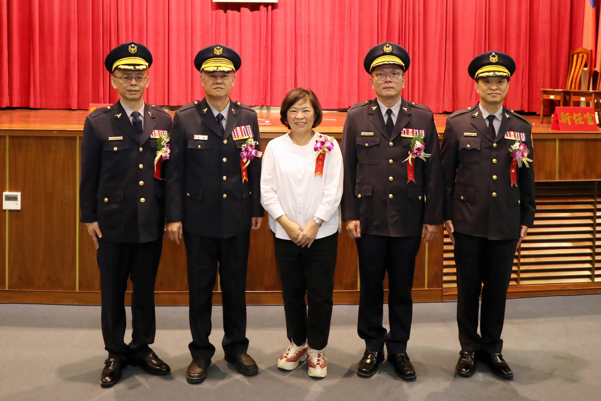 嘉義市政府警察局卸、新任分局長聯合交接典禮  黃敏惠市長期勉新任分局長全力以赴 一起守護嘉園