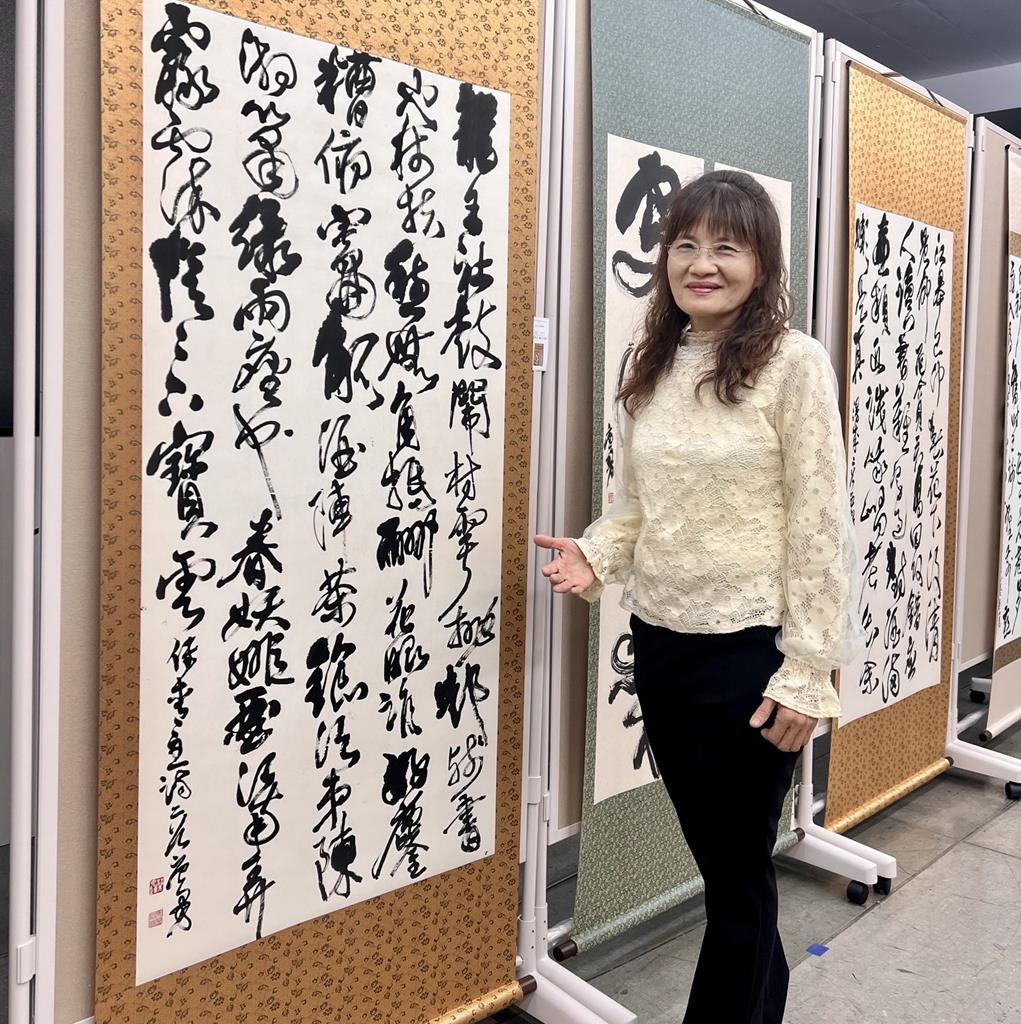 南市民治市政中心藝文迎新 邀知名書藝家蔡玉蓮個展 南市民治市政中心藝文迎新 邀知名書藝家蔡玉蓮個展