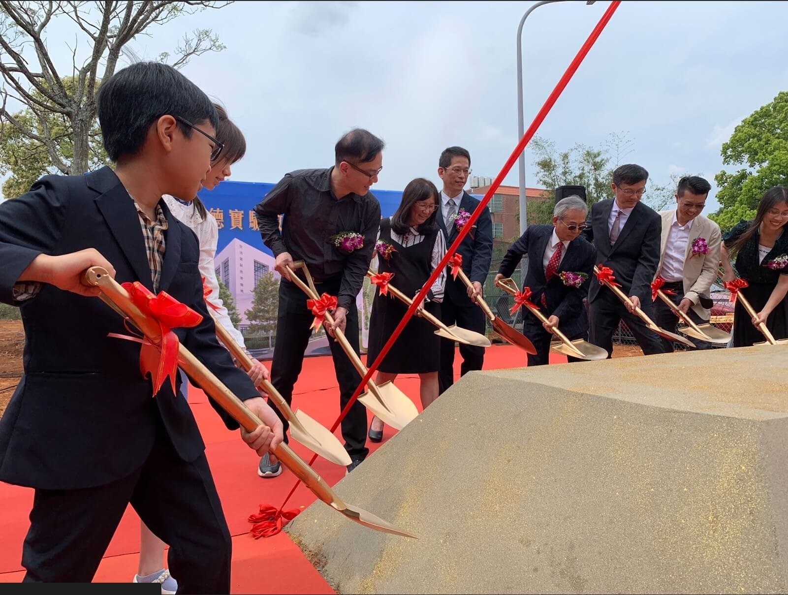 愛德幫助孩子們順利抵達終點 林口幼兒園開工動土 翻轉教育新觀念