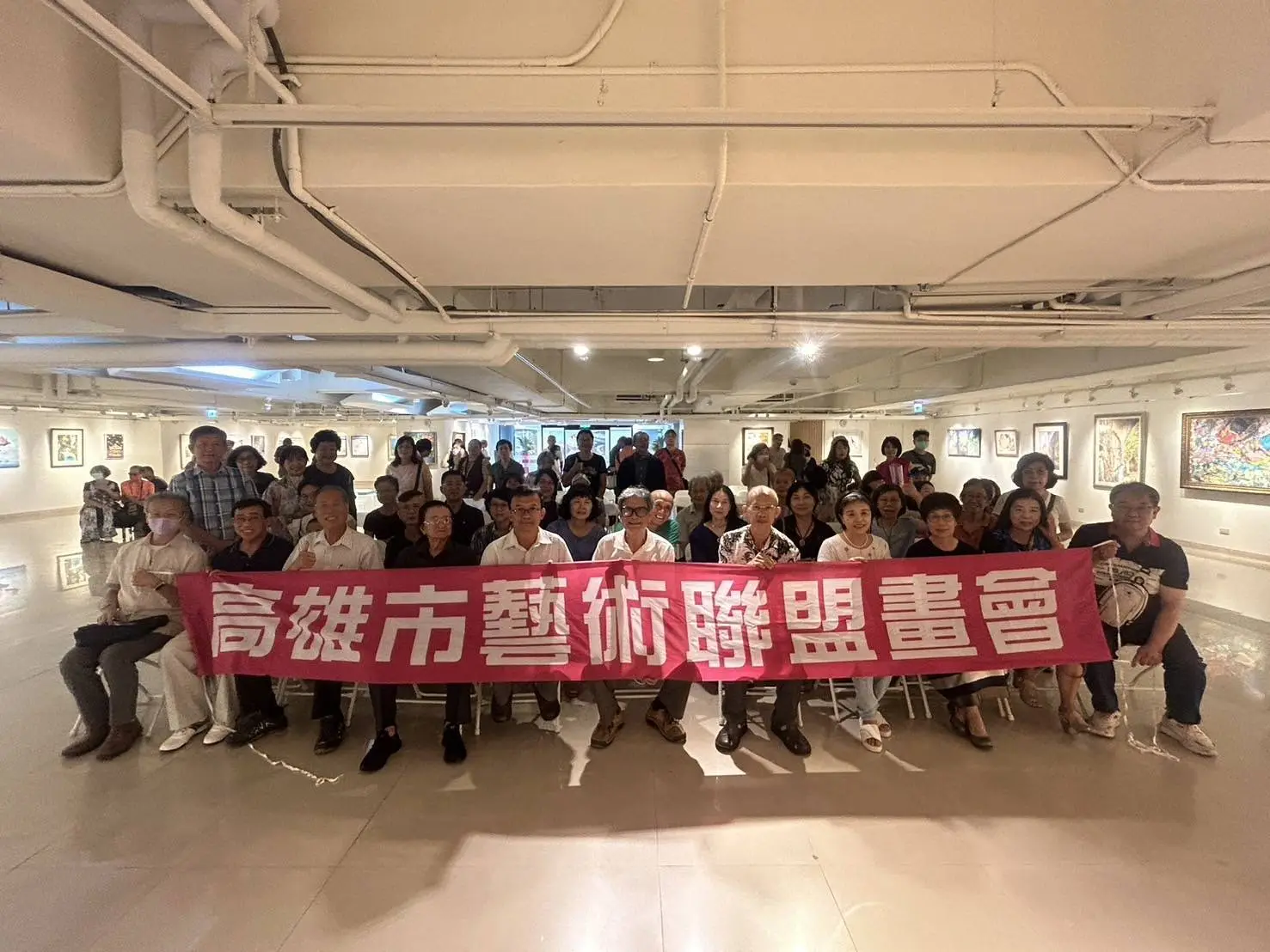 高雄市藝術聯盟畫會創作展26日開幕 近50幅佳作完美呈現 令人驚艷