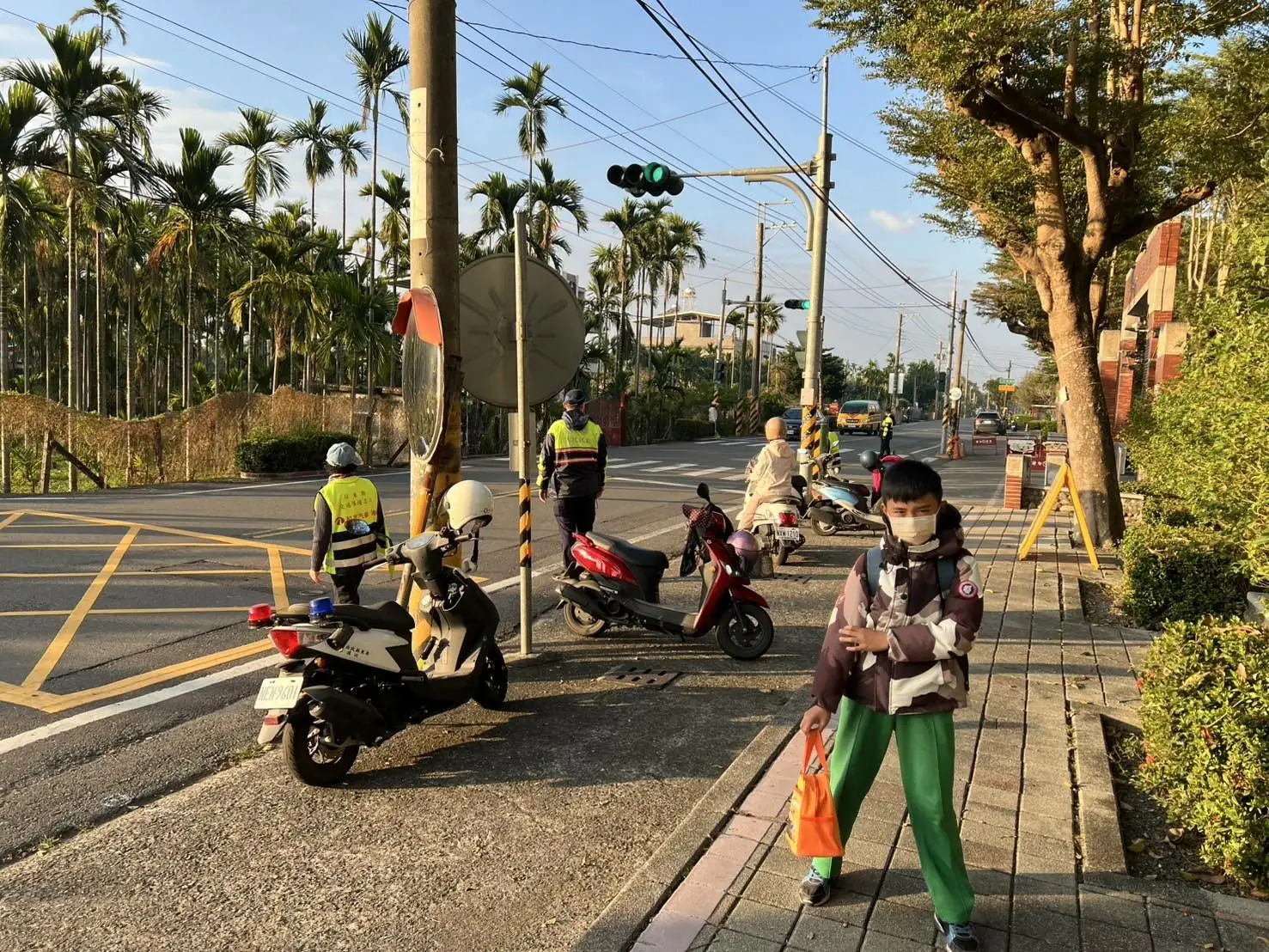 新年後要開學了! 內埔警分局啟動護童任務