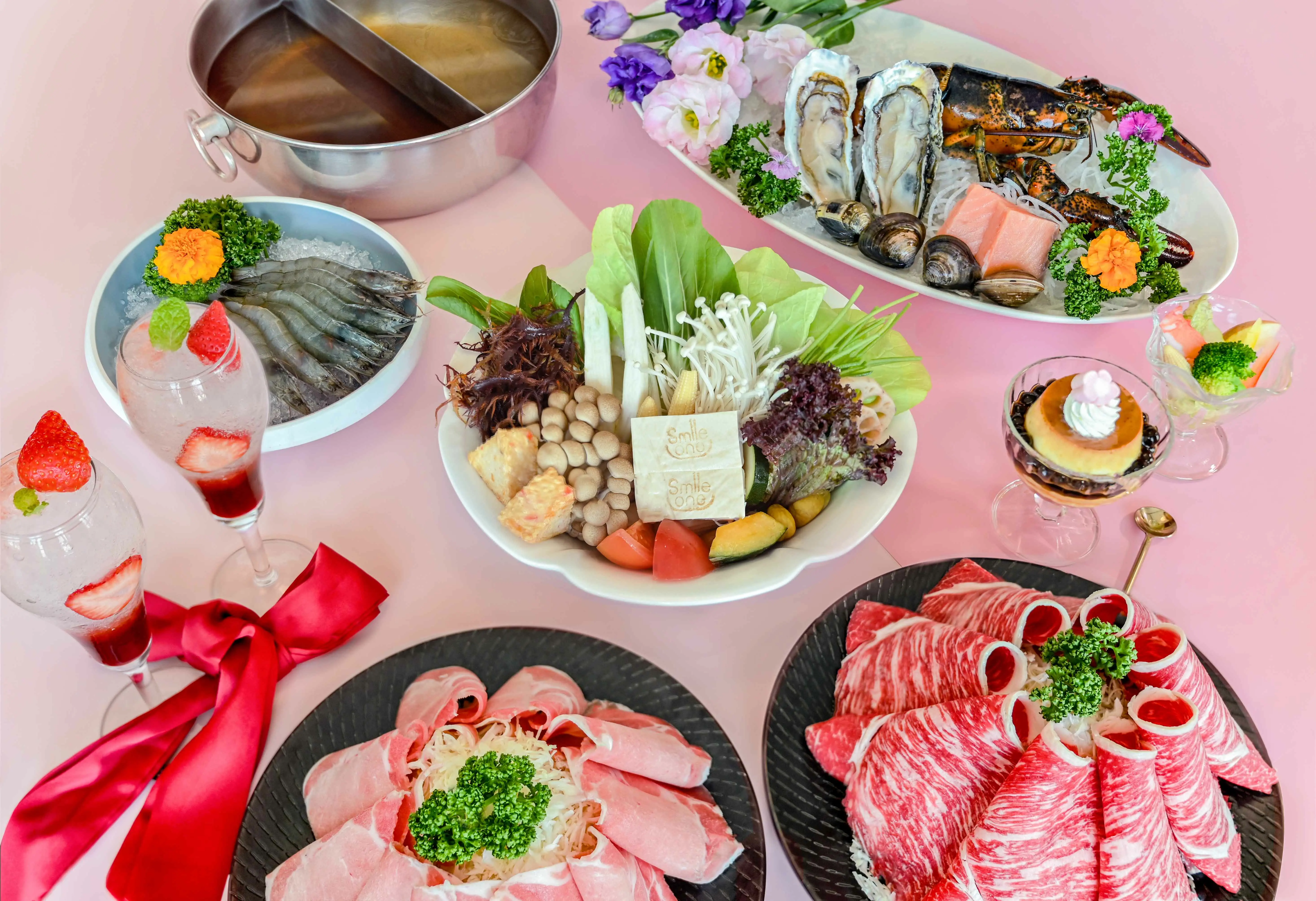 浪漫西洋情人節搶商機  高雄福華推多款情人餐