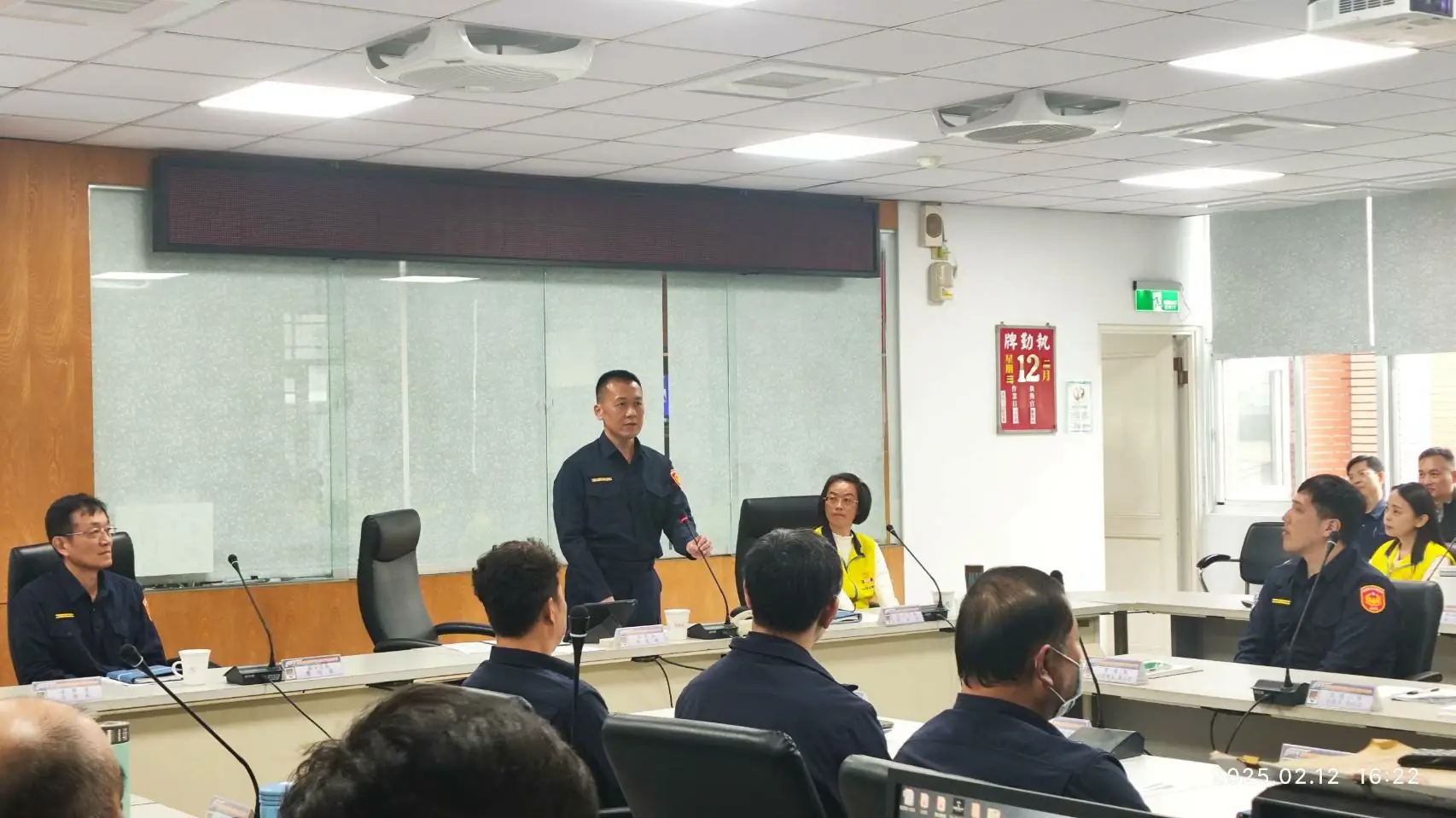 潮州警友辦事處慰問員警 送湯圓、巧克力暖心過元宵與情人節