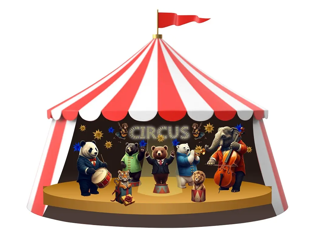 SKM Park Outlets高雄草衙「奇幻音樂馬戲秀」全新造景盛大登場！