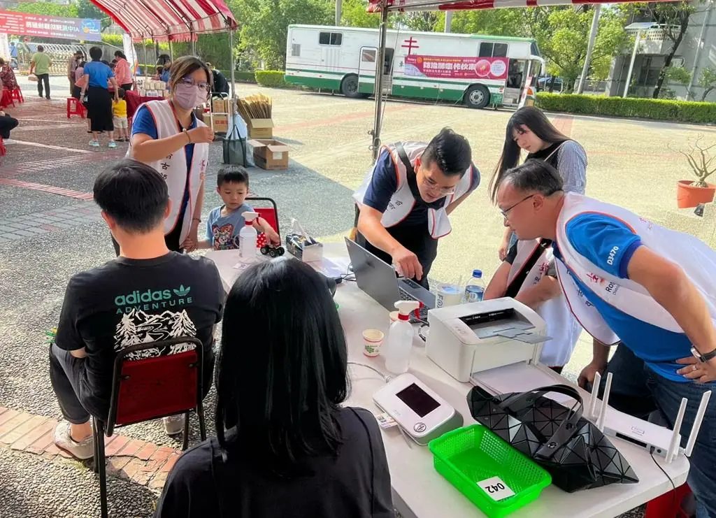禧榕軒攜手古都扶輪與中山國中校友會辦中風預防檢測 為民眾健康把關 禧榕軒攜手古都扶輪與中山國中校友會辦中風預防檢測 為民眾健康把關