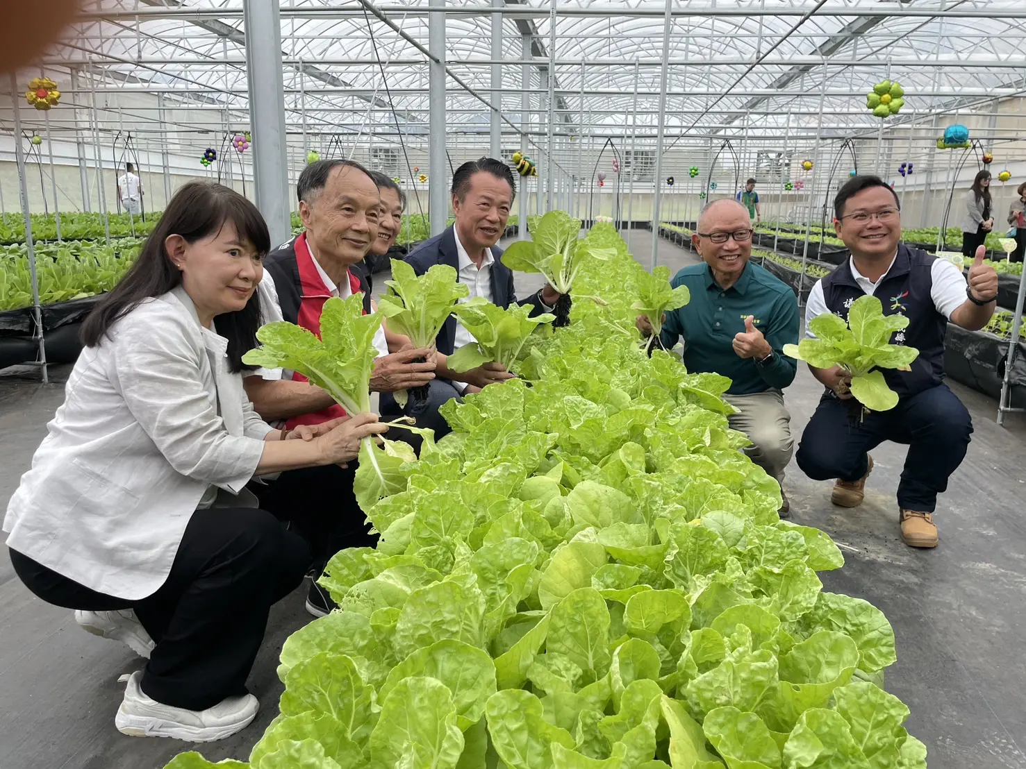 張榮發慈善基金會全額捐助  若竹兒溫室愛菜園啟用 擴大照顧身障者能量 將是院生們的成長搖籃