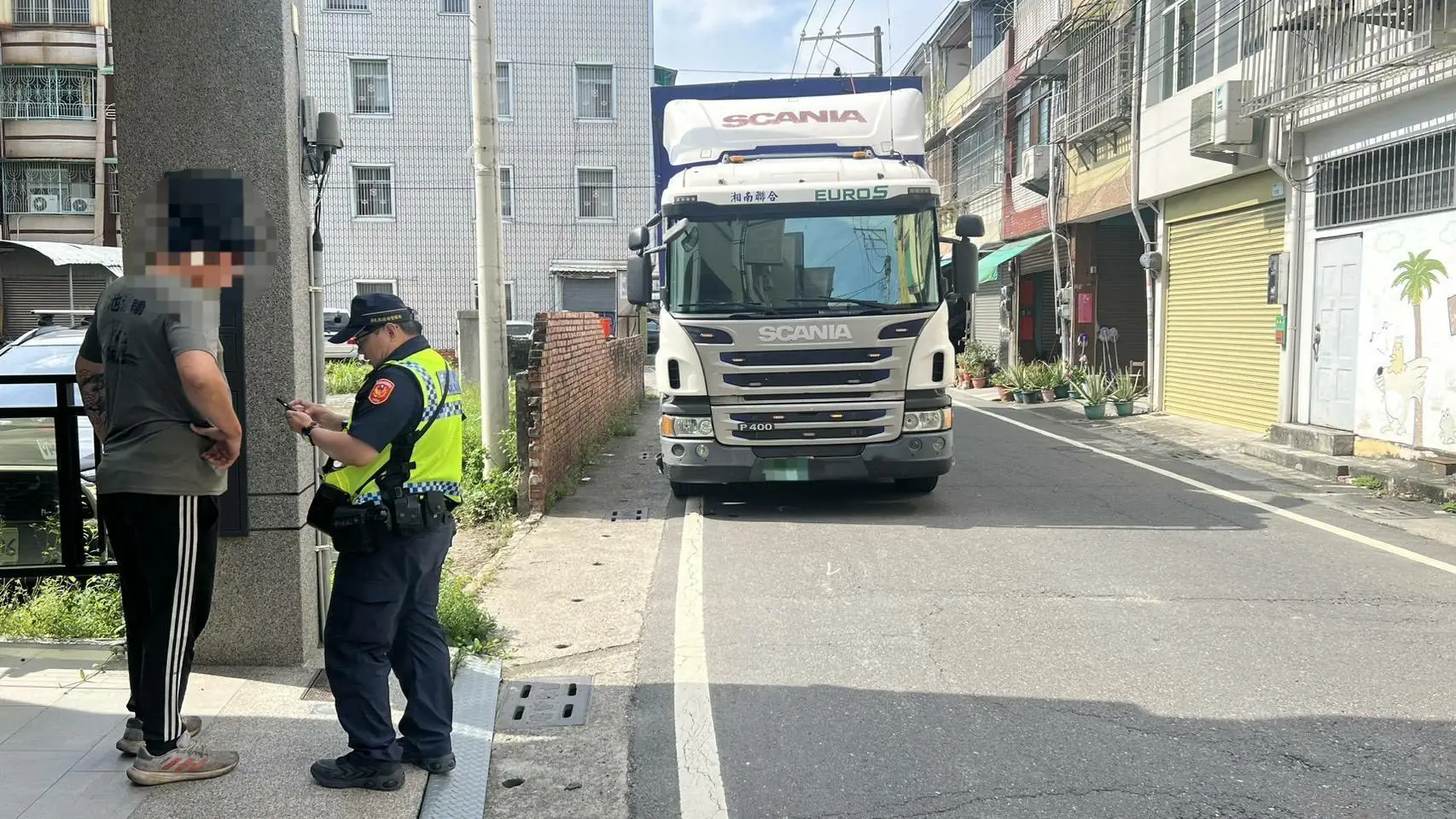 屏警叮嚀！屏東市清溪路禁行大貨車