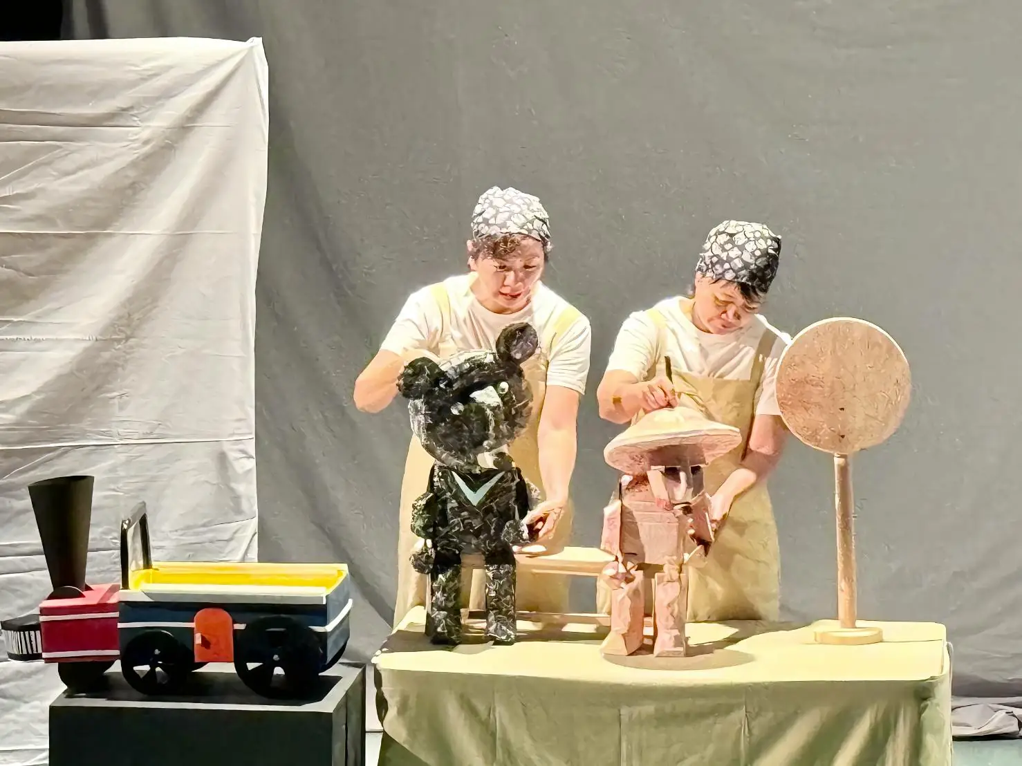 屏科大幼保系與貓頭鷹兒童劇團跨域合作〈波特森林的動物朋友〉