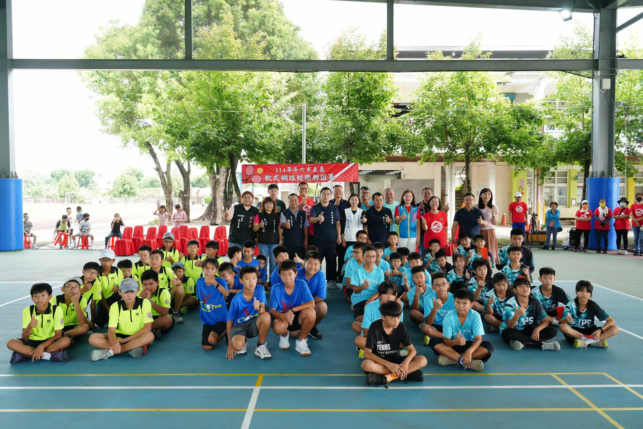 斗六市長盃軟式網球校際聯誼賽開打 斗六市長盃軟式網球校際聯誼賽開打