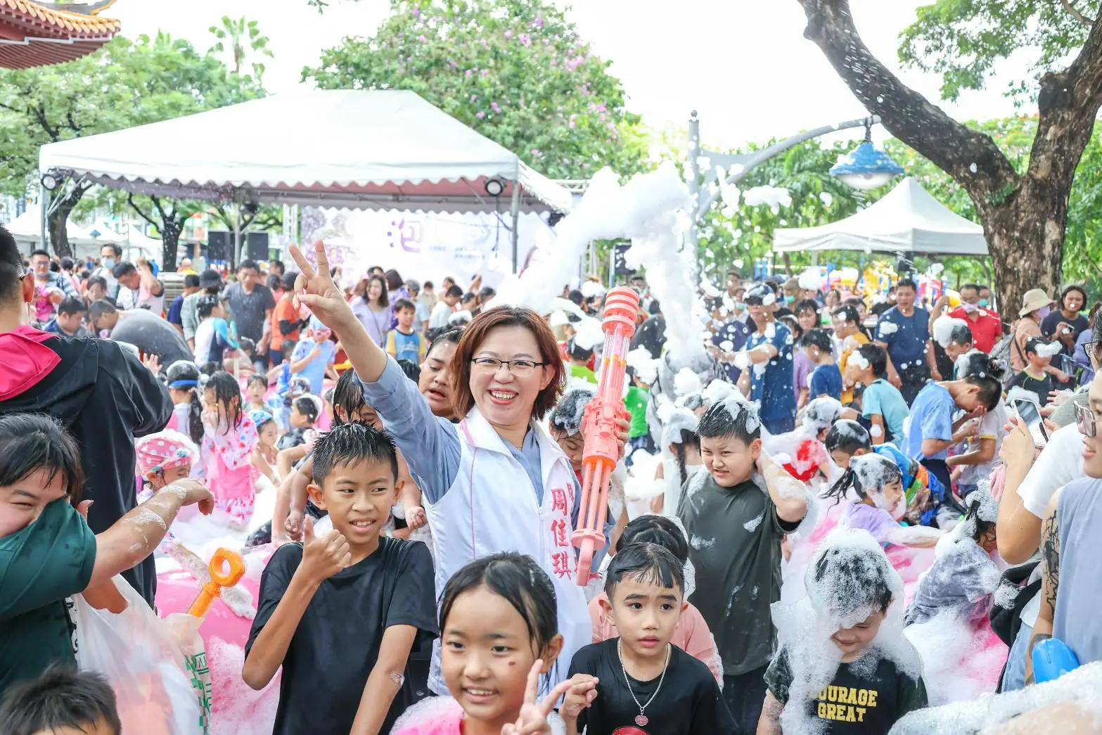 盛夏最夯「夏日泡泡趴」來襲 7/12千禧公園「童趣打水仗」   