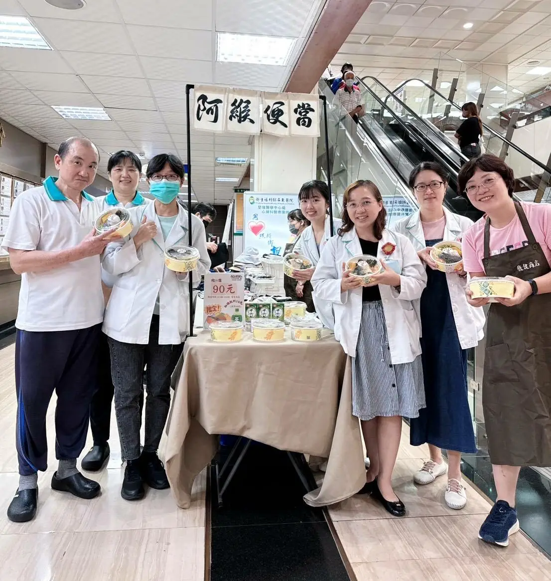 滿滿屏醫味的阿緱便當民眾吃的健康安心，也助復健學員重返社會職場的學習與應對