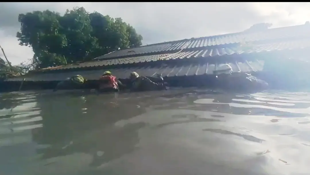 支援花蓮光復災區 屏東消防漏夜搜救