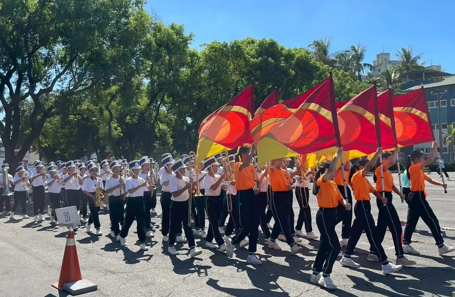 南榮國中行進管樂團將首次登上國慶舞臺　青春樂響頌雙十