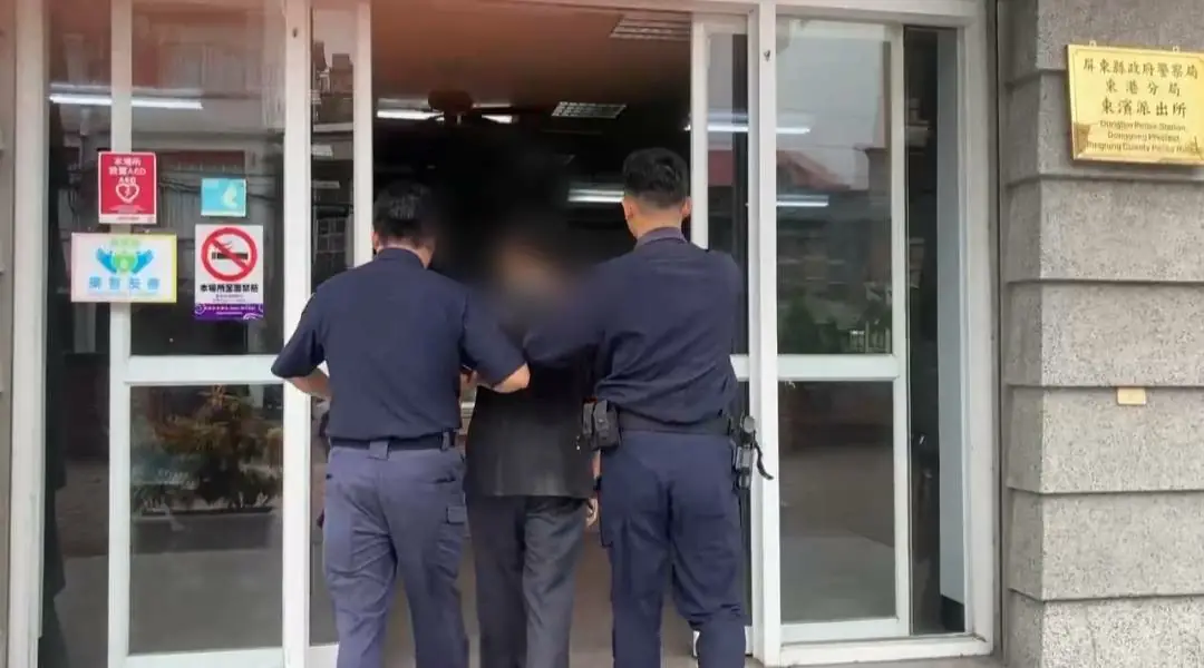 廟宇硬幣遭男子竊取案東港分局查獲