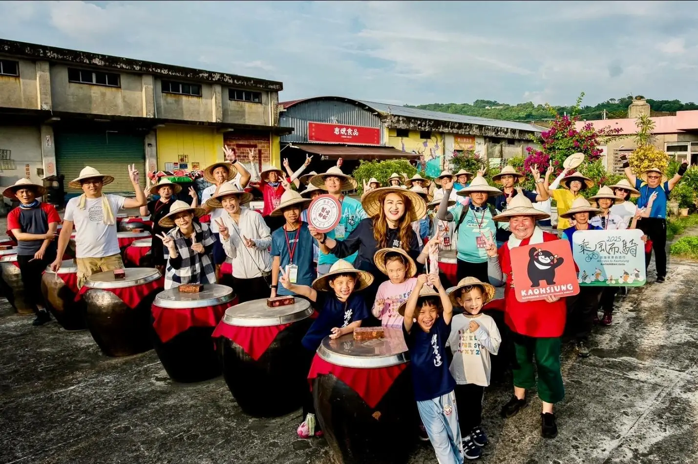 千人湧岡山踩單車　中秋「空軍小鎮」自在遊