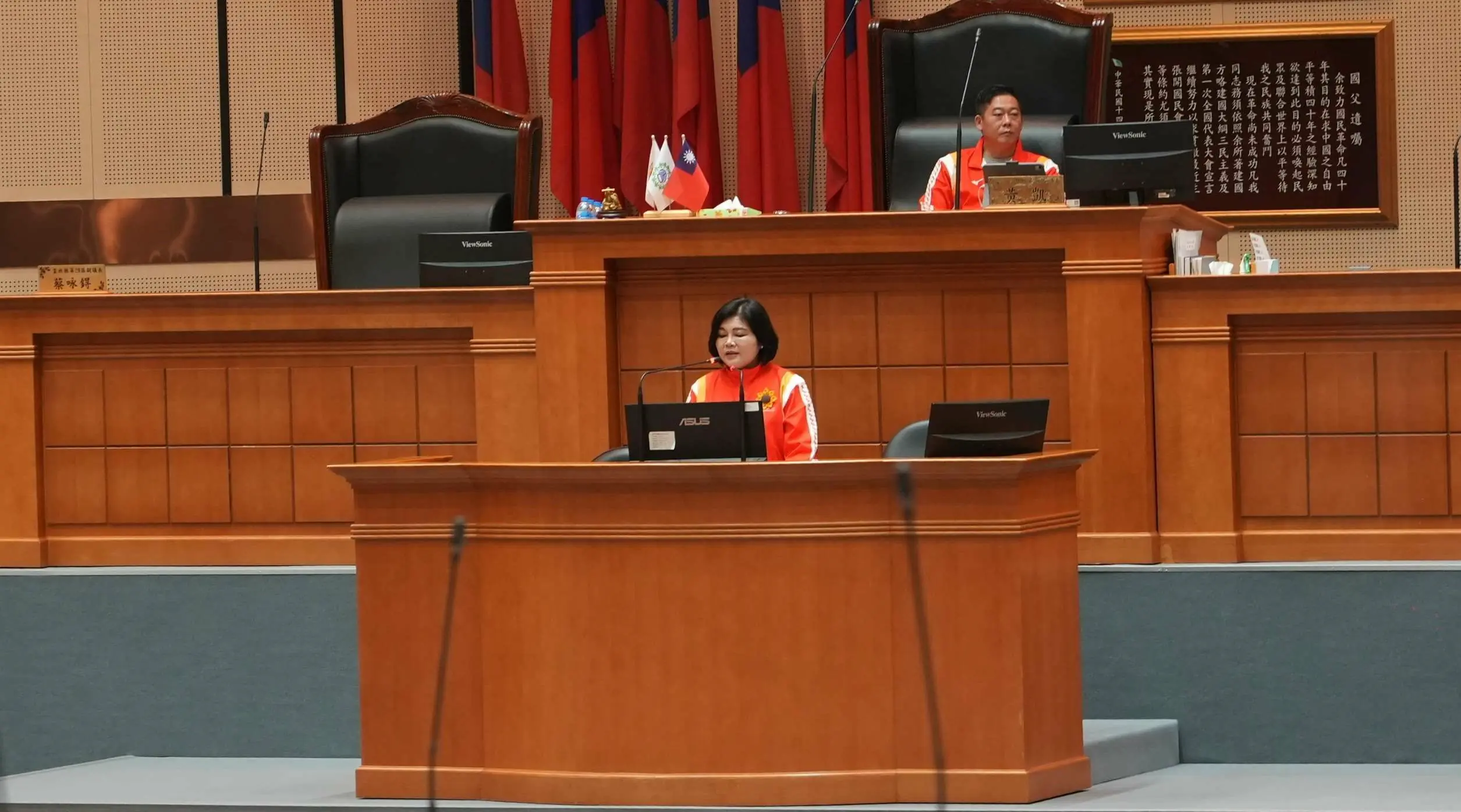 雲林縣議會第20屆第6次定期會進行施政報告；張麗善說明縣府團隊在教育、產業、環保、社福、文化與城鄉建設等各領域成果