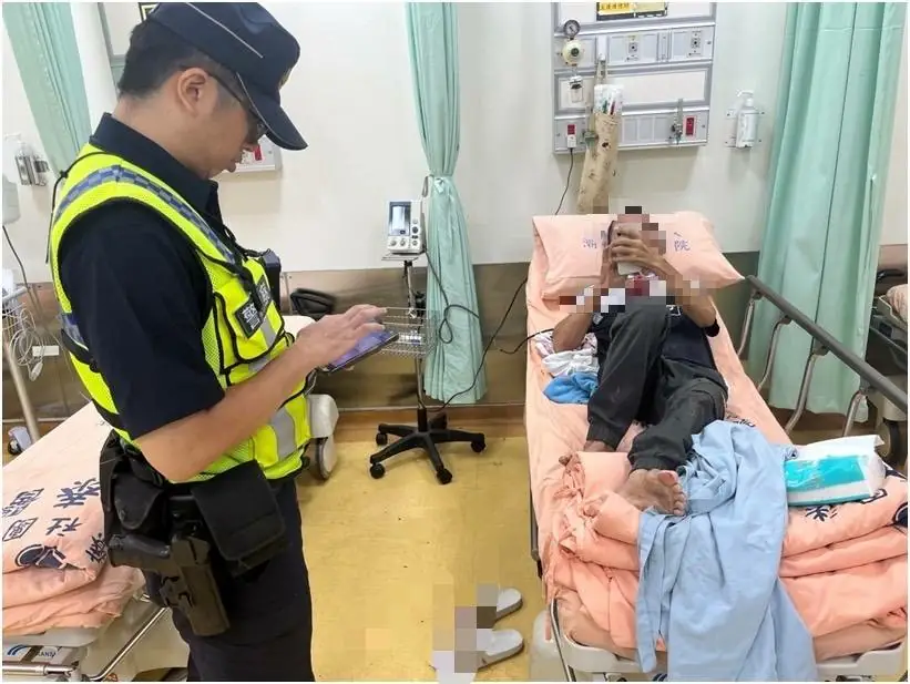 民眾回診途中身體不適 內埔警即刻協助送醫