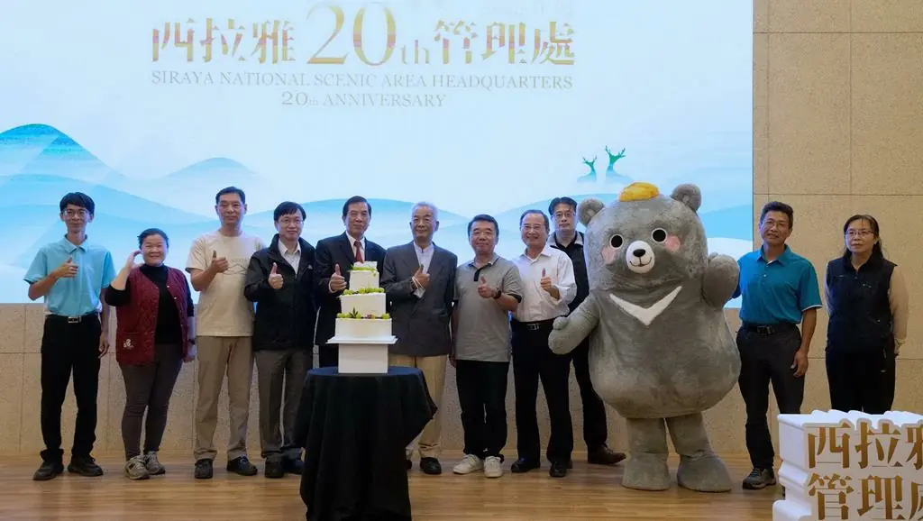 西拉雅風管處歡慶20週年   邀歷任處長及志工回娘家植樹慶生