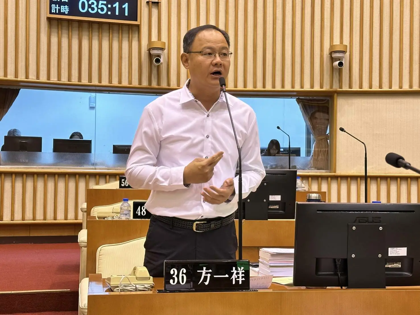 方一祥建議遷移垃圾分類場周春米請祕書長召集開會研議