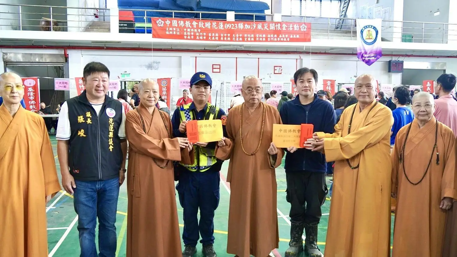 中國佛教會號召全國佛教界愛心馳援 募集1千8百萬元善款 助花蓮災民重建家園