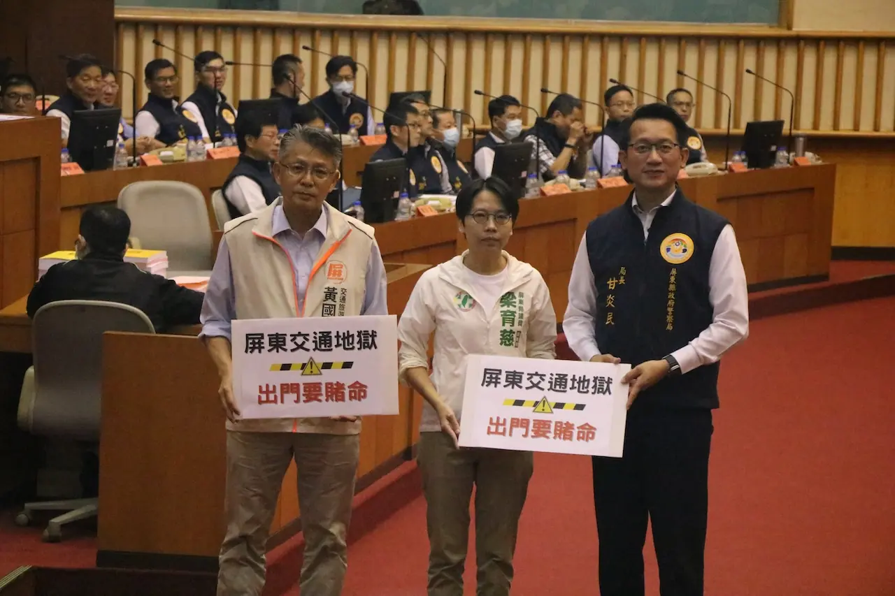 屏東縣車禍死亡率全國最高，梁育慈建議成立交通專責單位