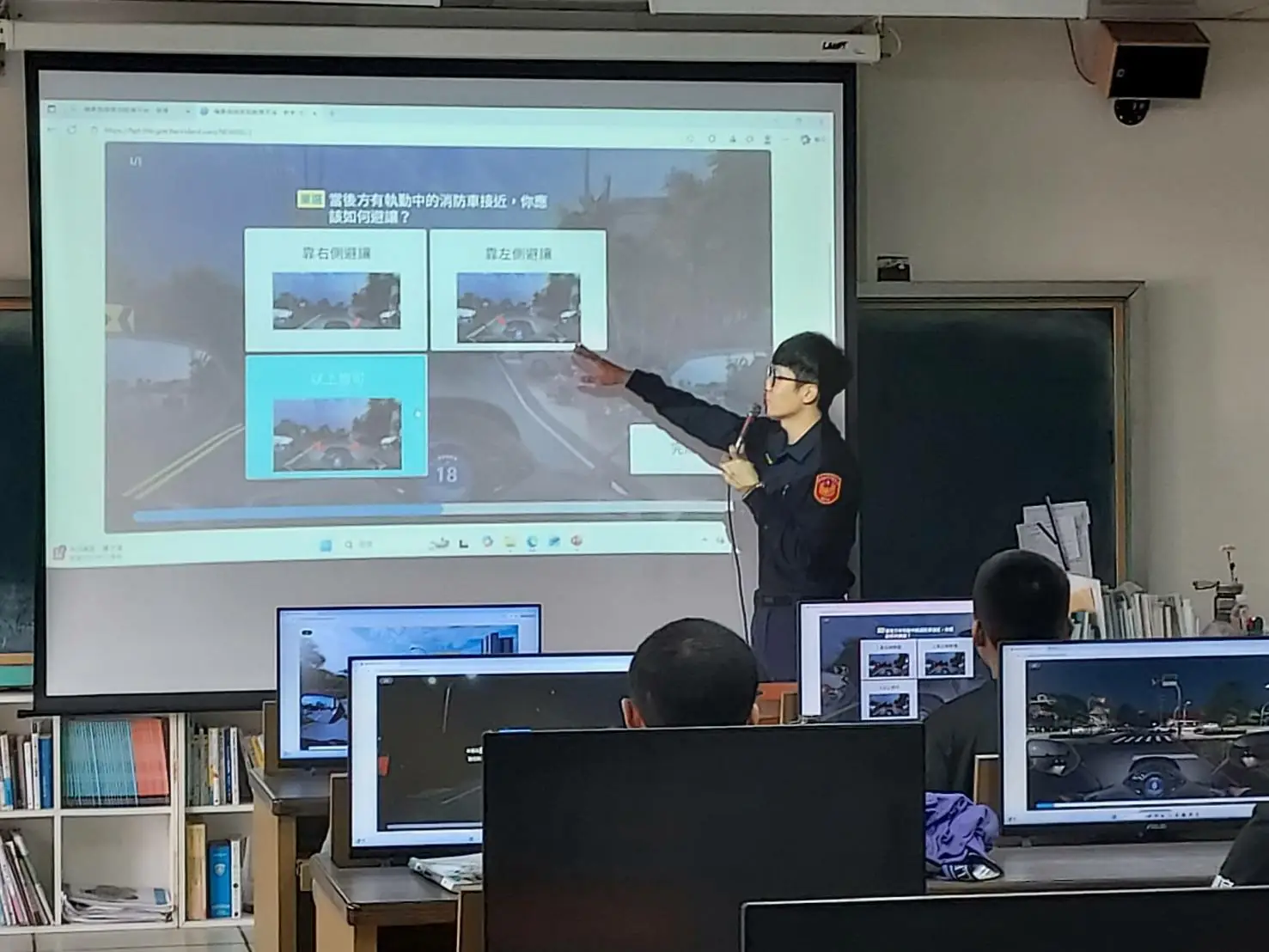 枋寮分局攜手枋寮高中 以「科技輔助教育」提升學生機車駕馭安全性與風險感知能力