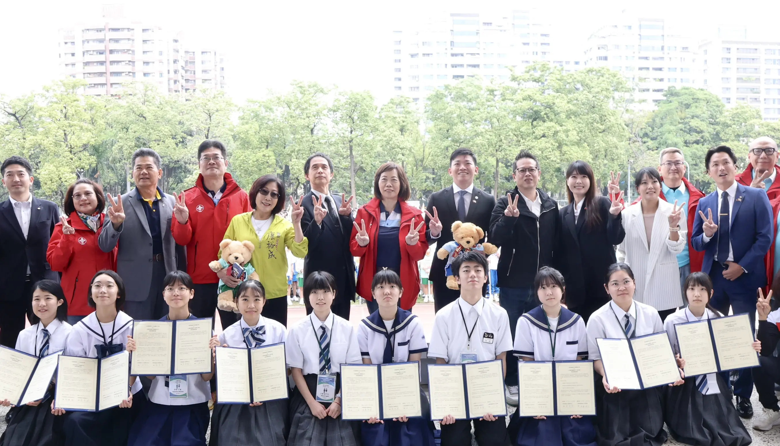 陽明國中締結日本陸奧市九校 臺日教育交流再寫新頁 陽明國中締結日本陸奧市九校 臺日教育交流再寫新頁