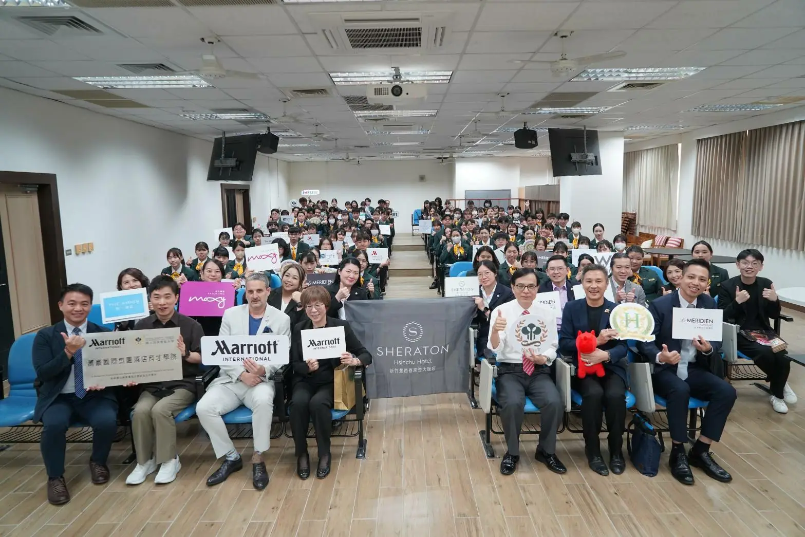 高餐大攜手萬豪打造國際旅館人才鏈　引領青年直通全球舞台