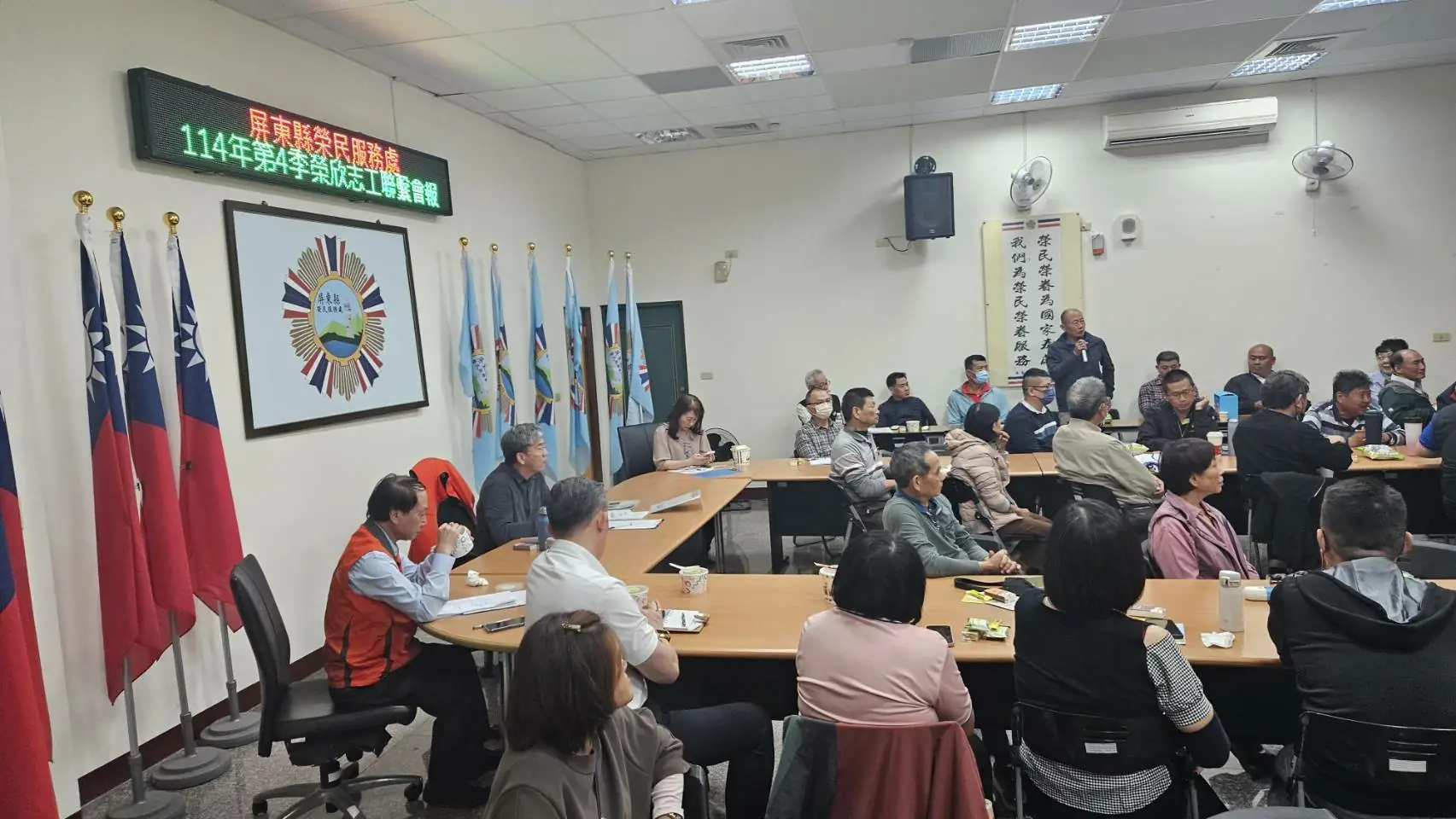 屏東縣榮民服務處加強志工專業訓練 失智照護講習強化社區服務