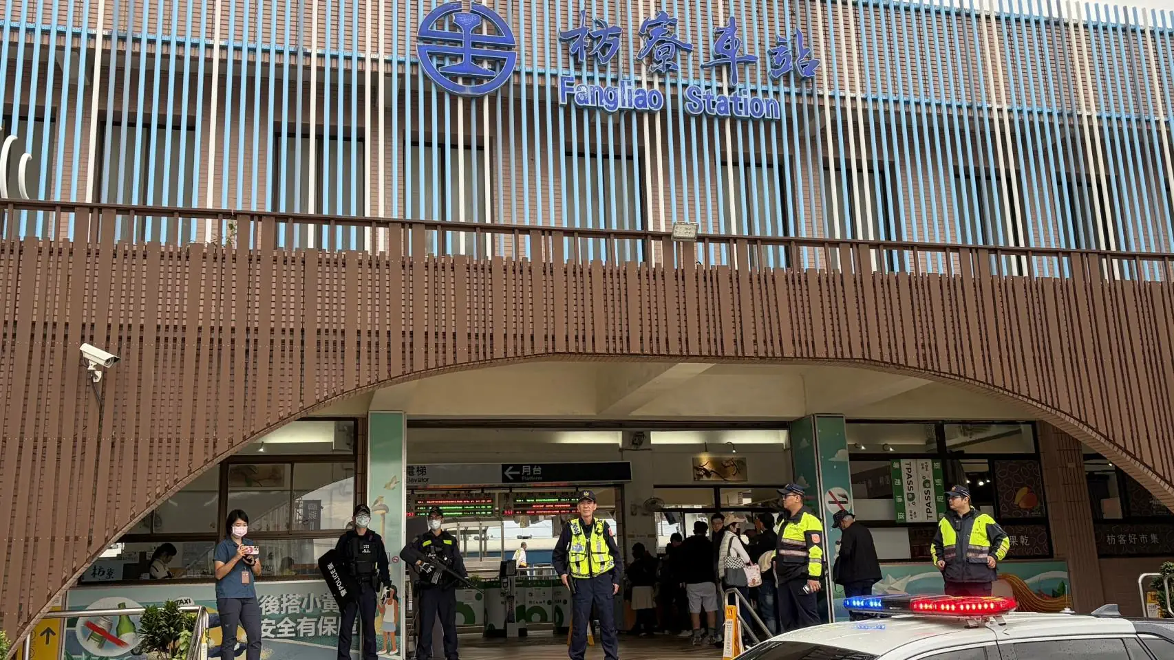 為防範隨機攻擊事件模仿效應枋警加強安全維護措施穩定治安