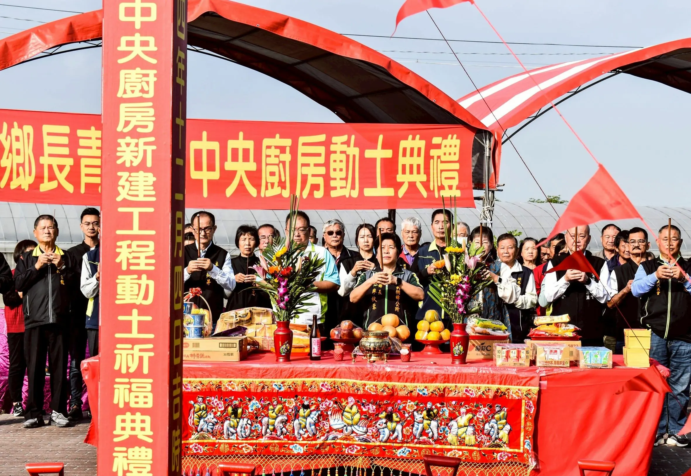 莿桐鄉長青食堂中央廚房動土！將打造符合食品衛生安全之現代化廚房，成為全鄉長者餐食的重要供應基地