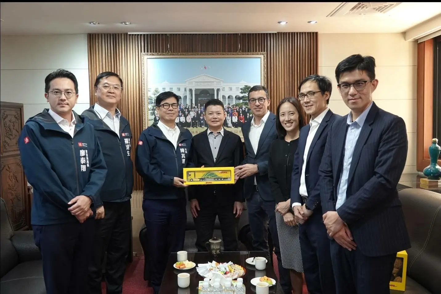 DHL前鎮物流中心啟用 高雄邁向國際智慧物流樞紐 DHL前鎮物流中心啟用 高雄邁向國際智慧物流樞紐