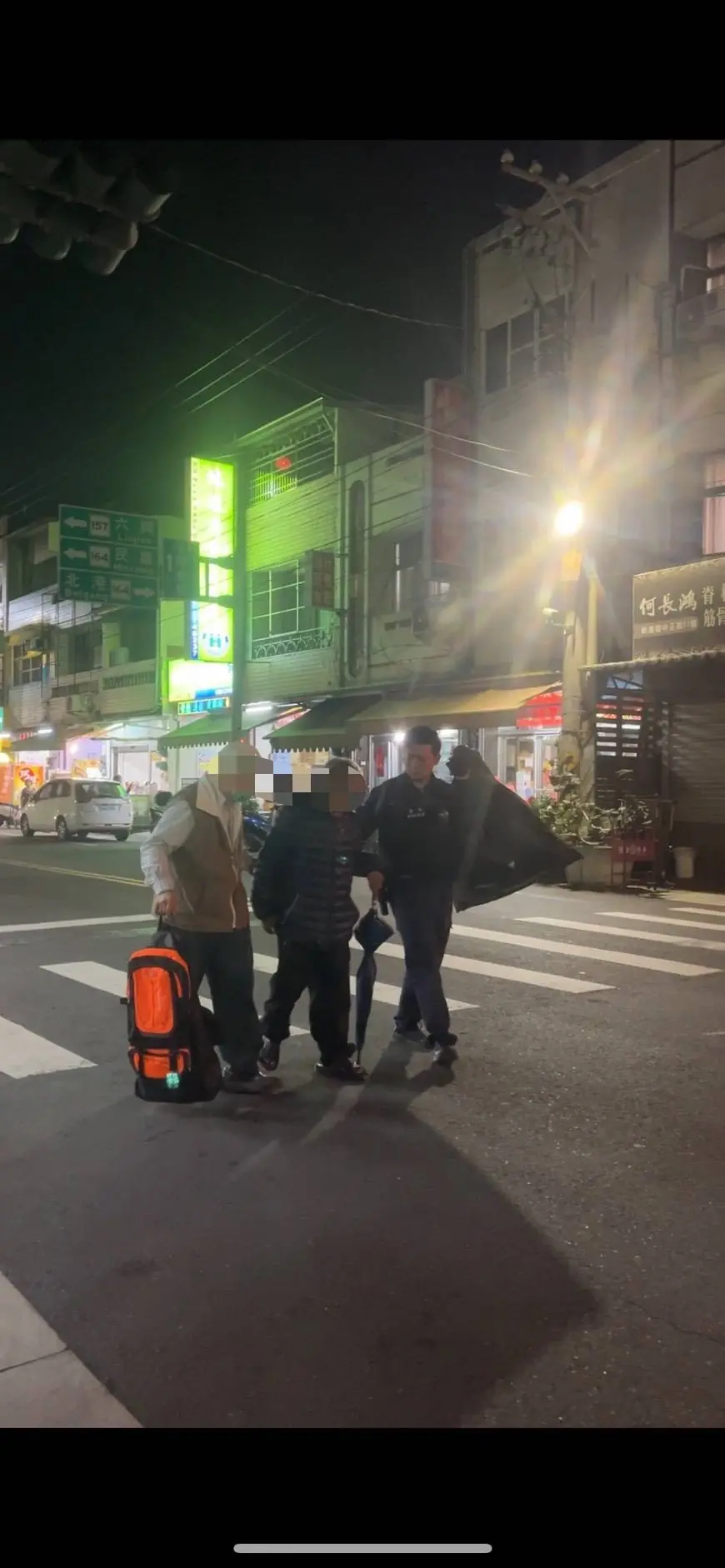 新北70歲翁  隻身到嘉縣新港鄉尋親  民雄警協助護送尋獲親戚