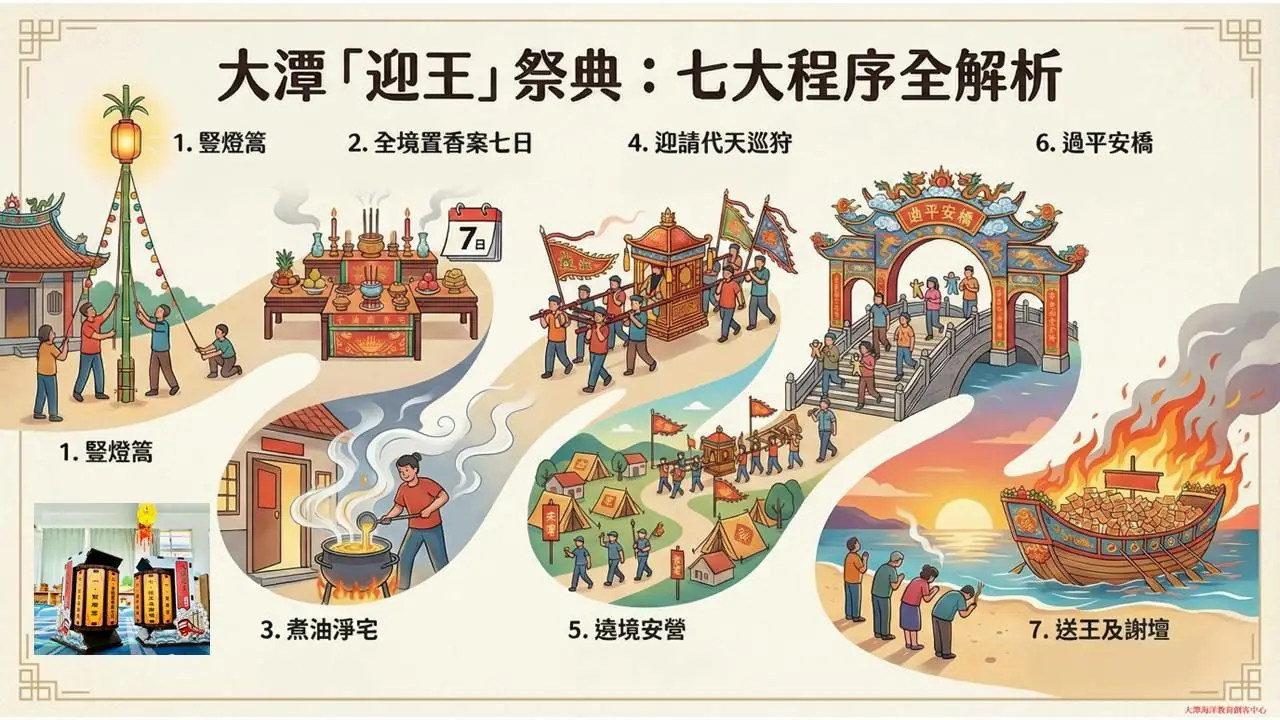 大潭國小教師社群跨域研習 結合 AI 與雷雕文創深耕在地「大潭迎王」文化