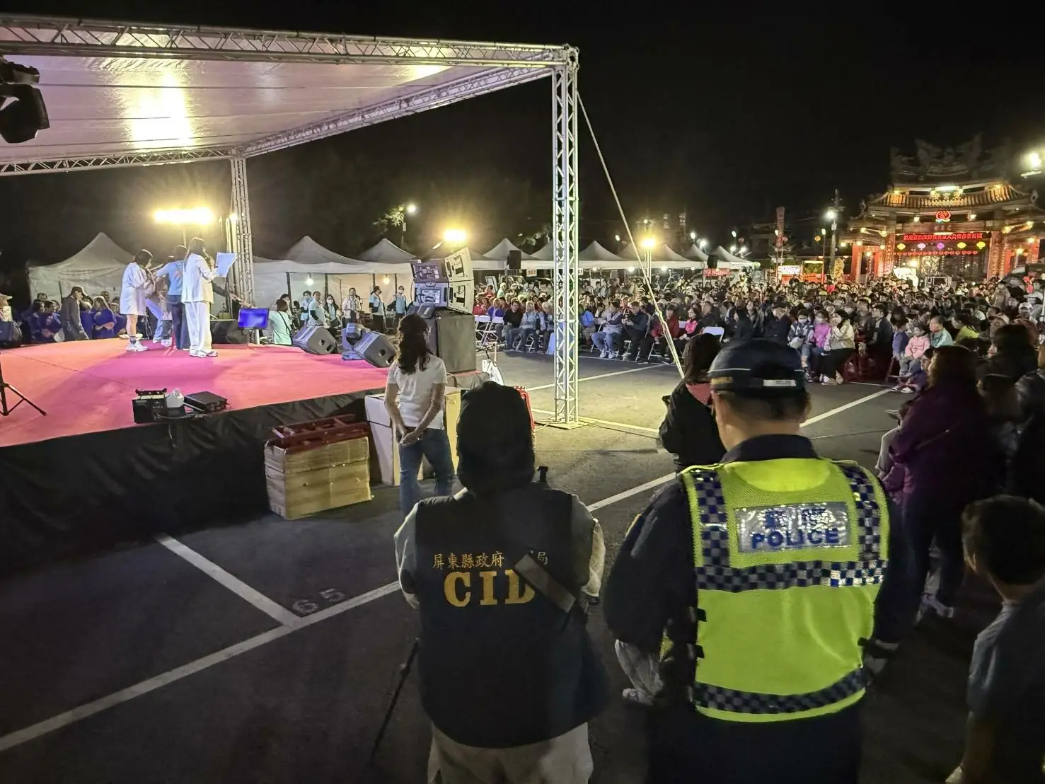 潮州、竹田跨年晚會熱鬧登場　潮州警分局周全部署守護民眾安心迎新