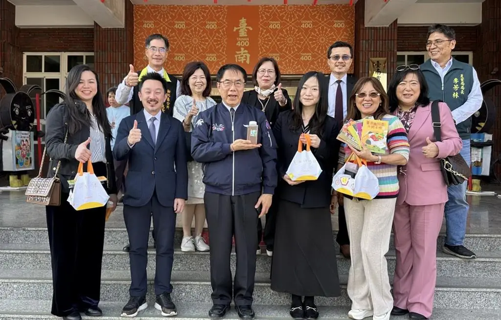 歐洲台灣商會聯合總會訪黃偉哲   拓展歐洲市場助臺南品牌國際化