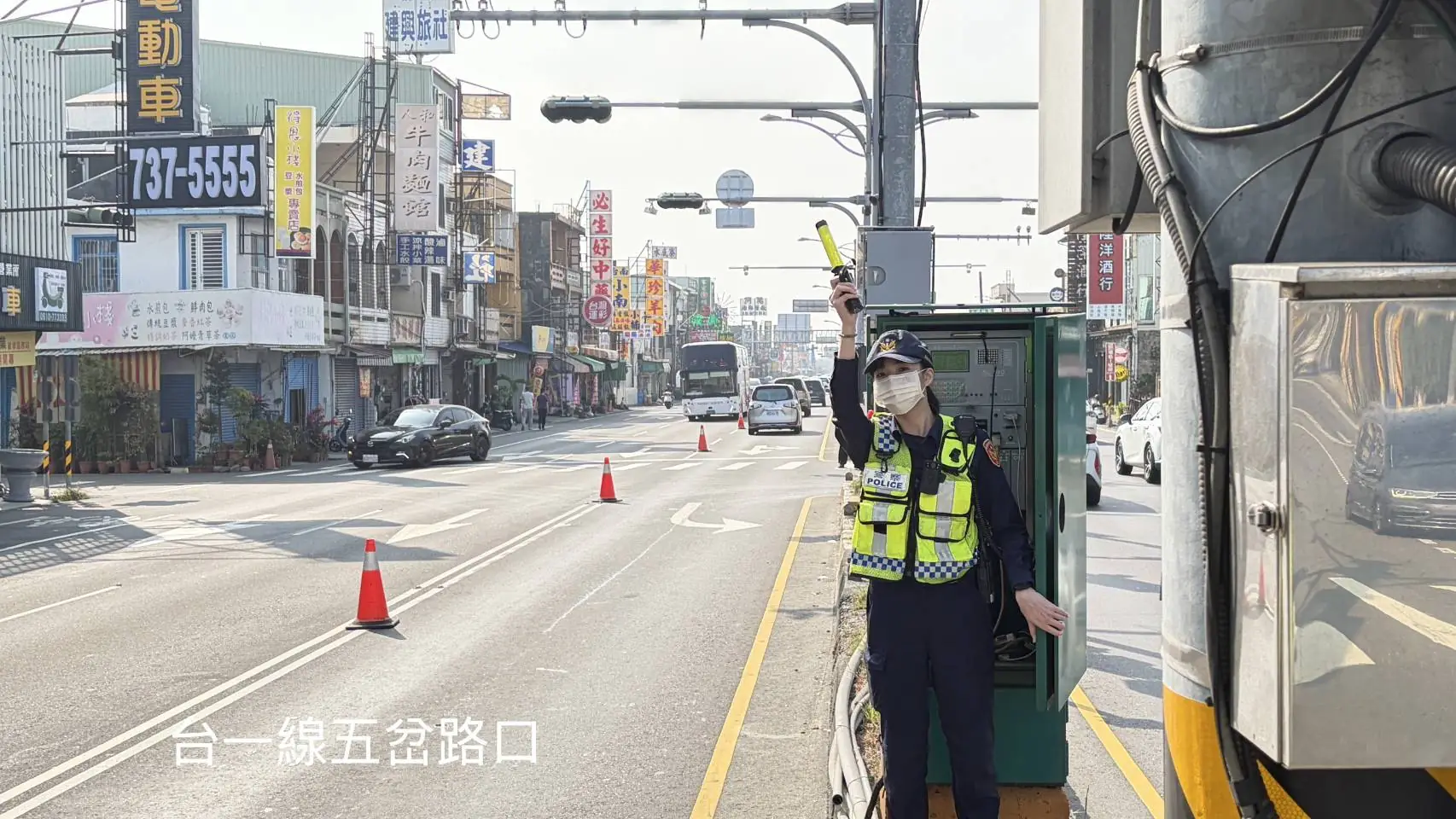 春節大年初一 枋警執行交通疏導措施說明