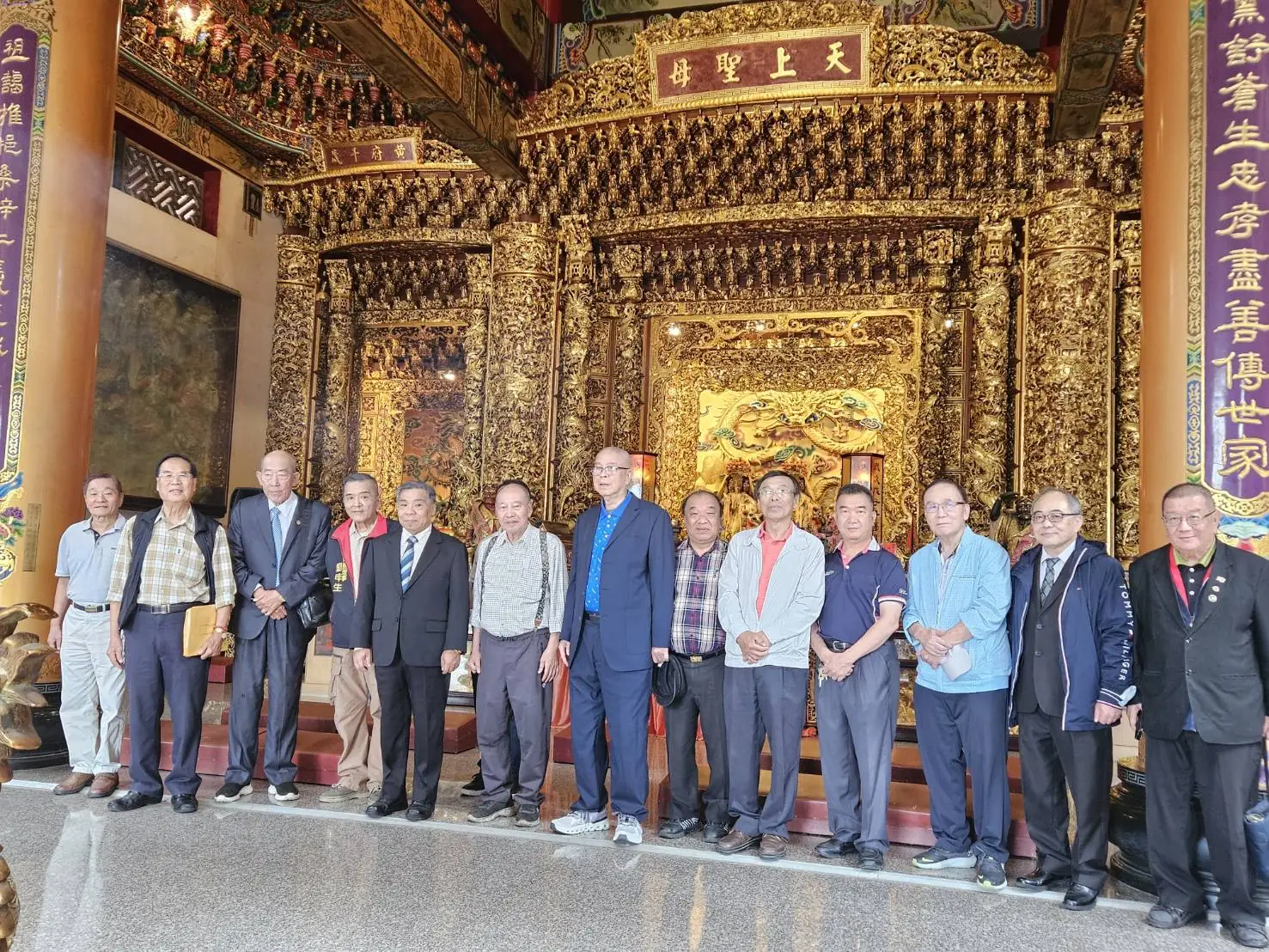 台灣福建同鄉會聯合總會聯誼活動　高雄內門走春團拜熱絡溫馨